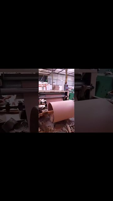 Amazing Technology 😯 Craton Papers Rol Cutter Machines #amazing #technology #machinery #skill #short