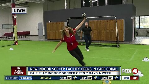 Indoor soccer facility opens in Cape Coral
