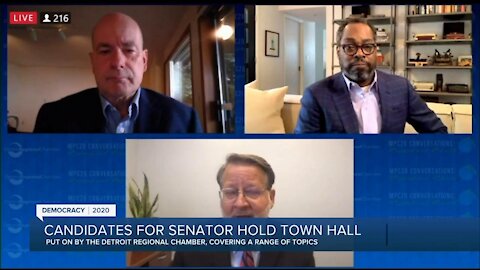 Senate candidates hold town hall