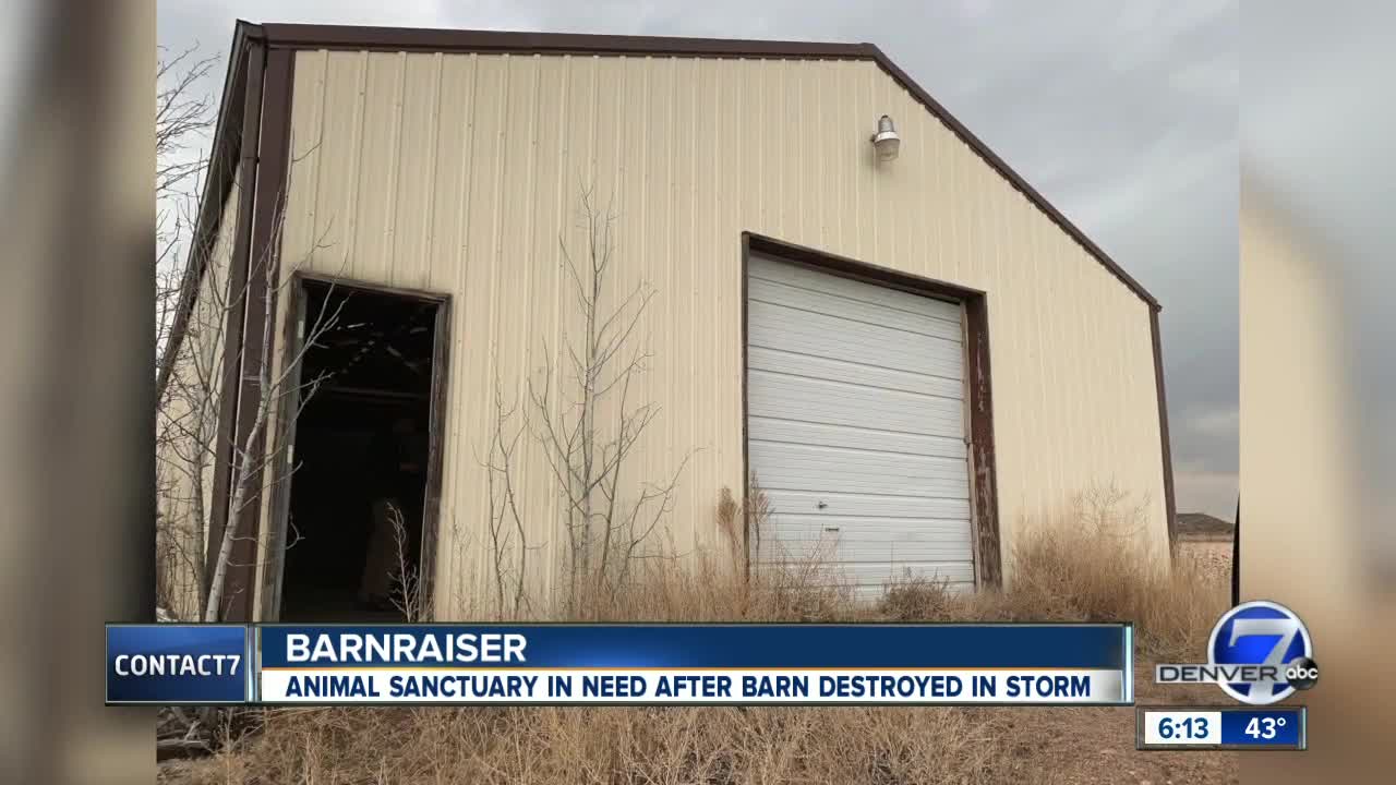 Farm animal sanctuary in metro Denver looking for public's help moving a barn