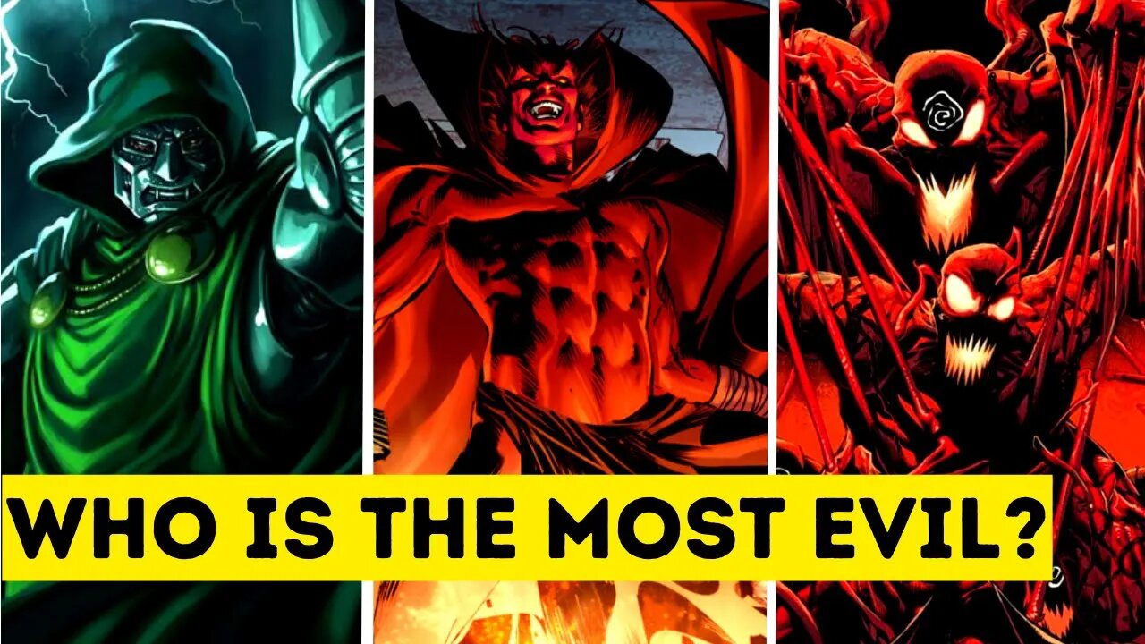 Top 10 Most Evil Marvel Villains Of All Time