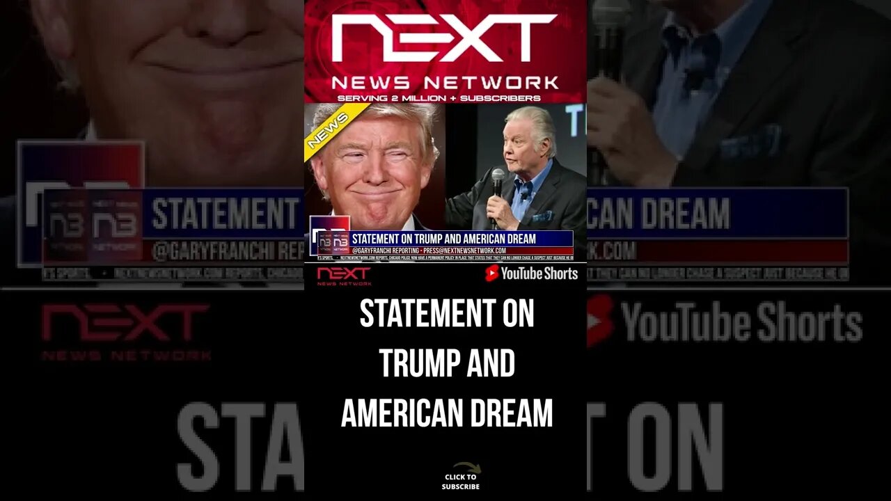 Statement on Trump And American Dream #shorts