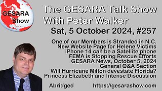 2024-10-05 GESARA Talk Show 257 - Saturday - Abridged