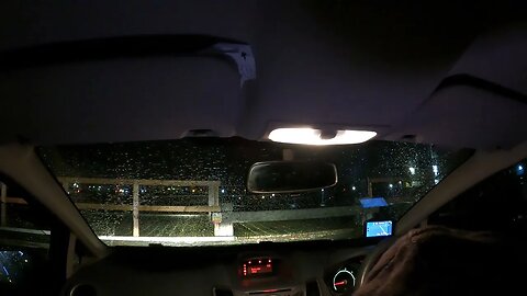 Getting ready to film a night drive Swanick Southampton 1st nov 2022