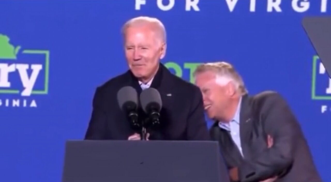 Biden heckled in Virginia WE WANT TRUMP CHANT #UCNYNEWS￼