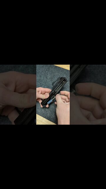 Quick disassembly and assembly of Smith and Wesson M&P