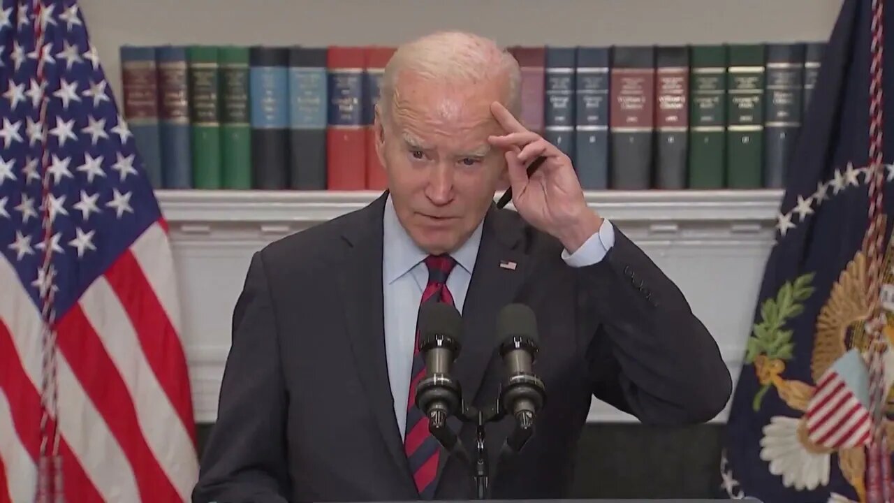 Joe Biden, Reading From Teleprompter, Opens Remarks: "The Argument We Reached..."