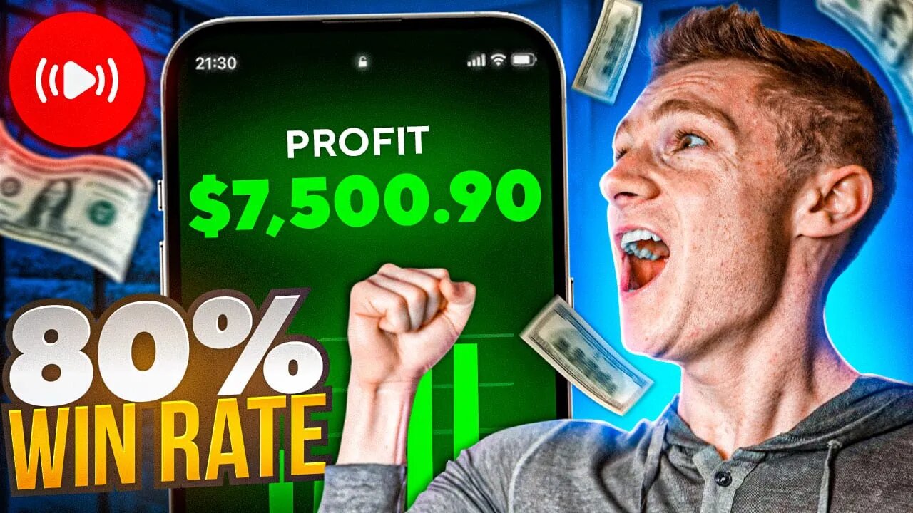 Swing Trading Strategy Makes Me $7,500 LIVE