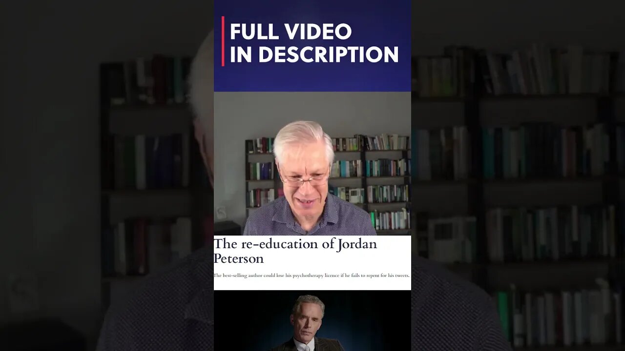 Jordan Peterson Refuses to be "RE-EDUCATED" by Leftists