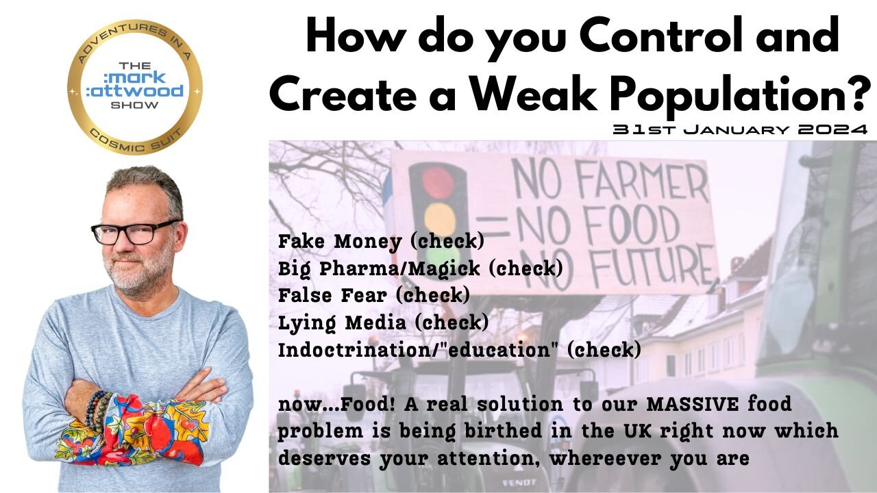 How do you control and create a weak population? - 31st Jan 2024