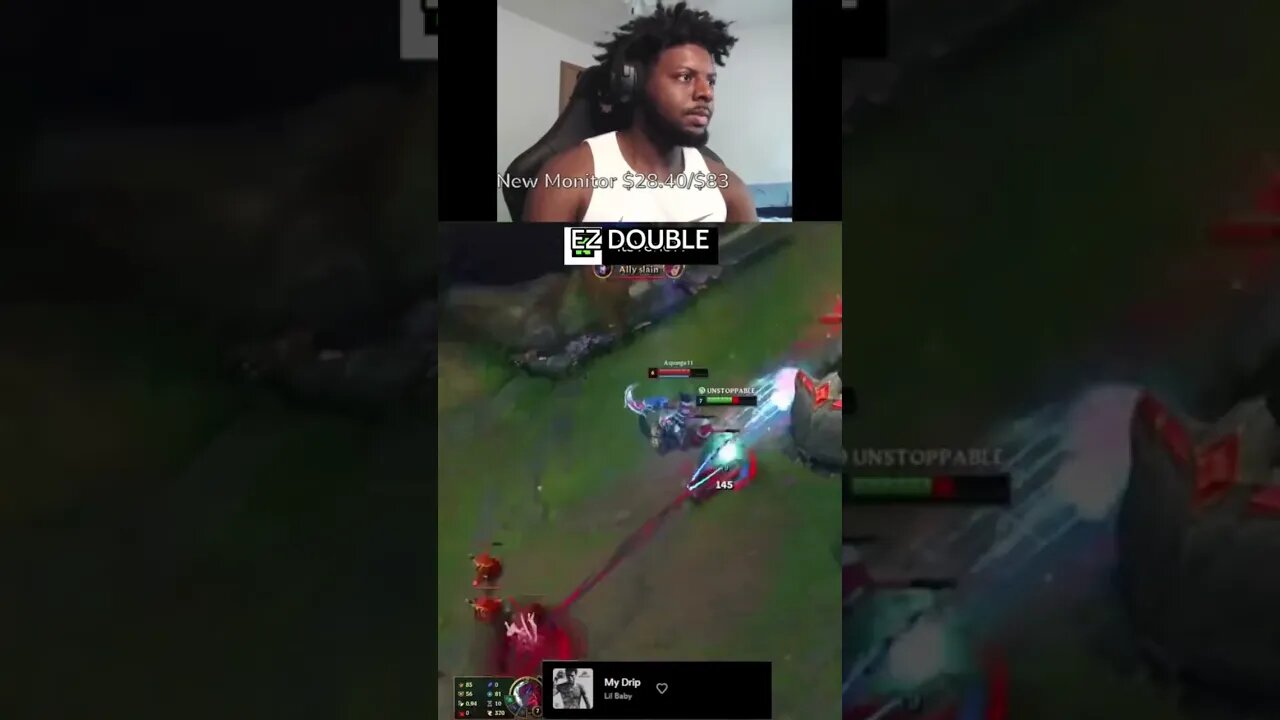 Always getting camped by JG😩 (KICK LINK IN BIO 25/75) #leagueoflegends #leagueoflegendsvideo