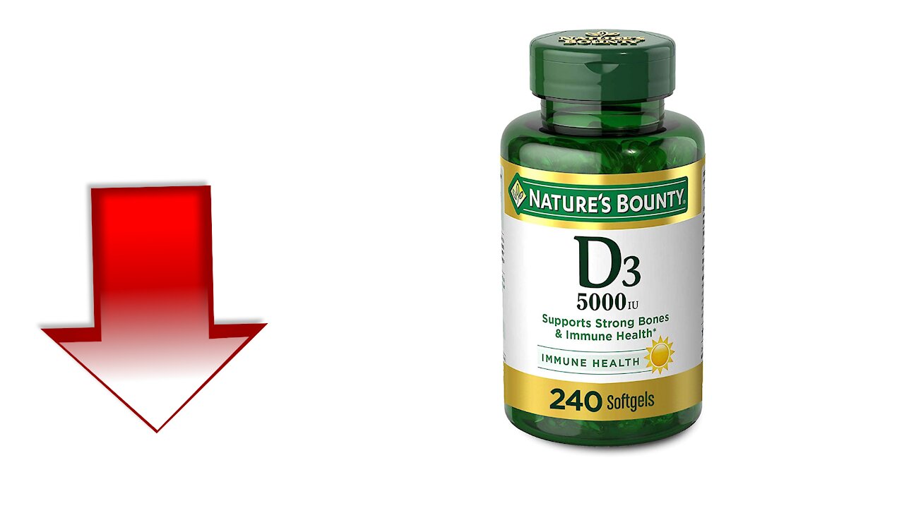 Vitamin D3 by Nature’s Bounty for Immune Support. Vitamin D