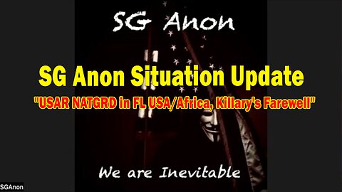 SG Anon Situation Update Oct 27: "USAR NATGRD in FL USA/Africa, Killary's Farewell"