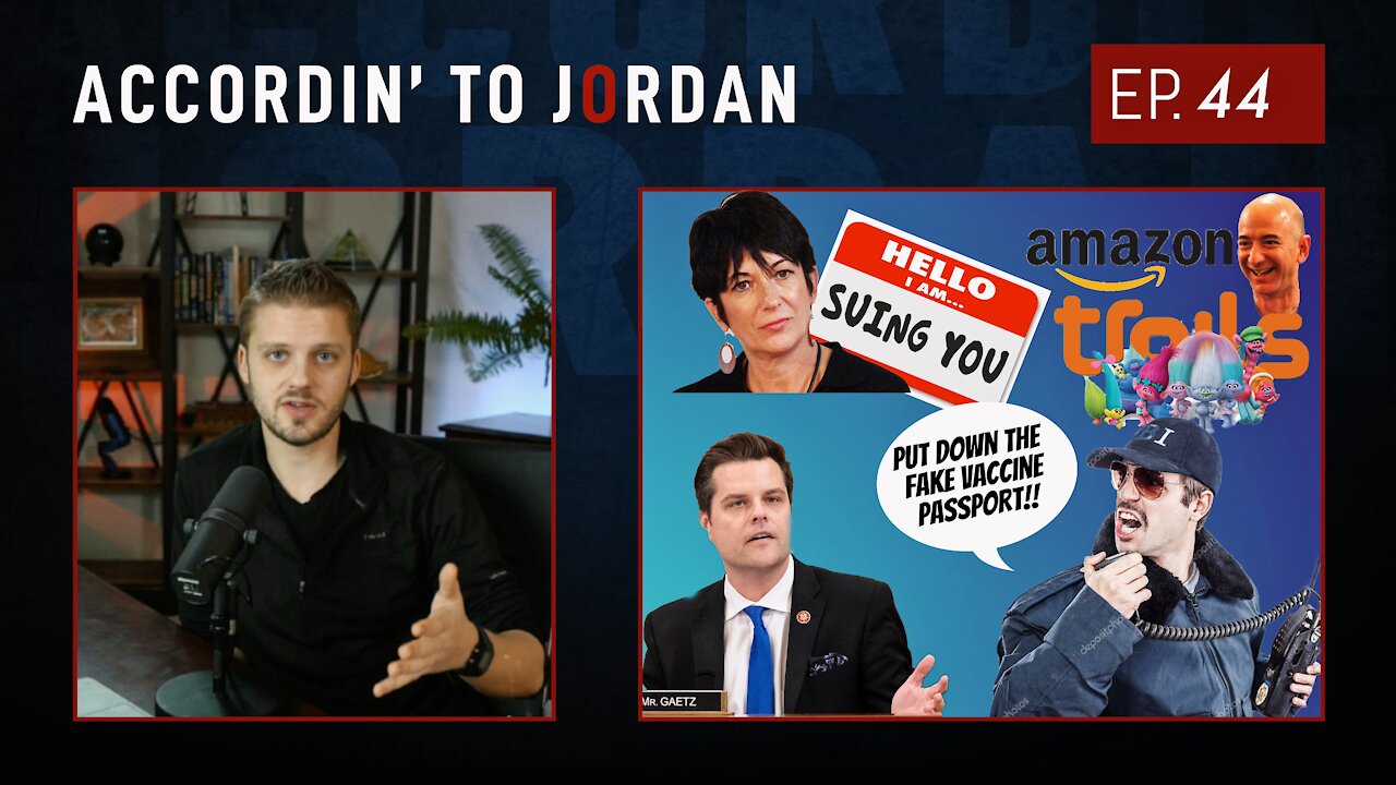 ATJ #44: Trump More Public, Matt Gaetz, New Epstein Suit, Vax Passports, Amazon Trolls [3.31.21]