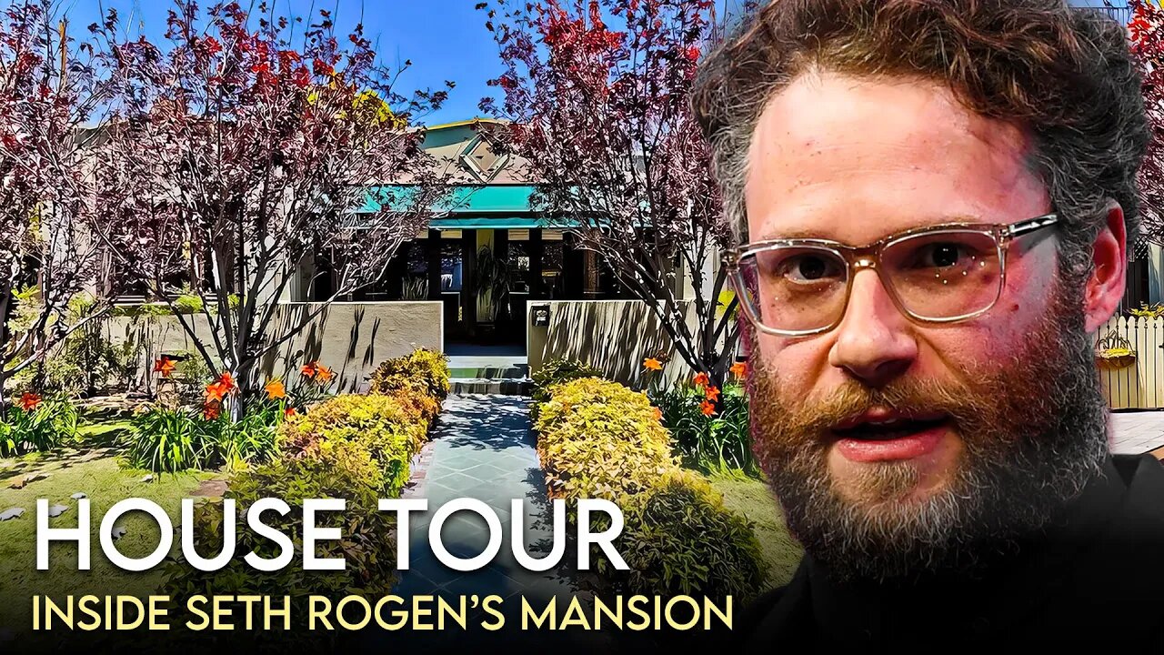 Seth Rogan | House Tour | $8 Million Hollywood Hills Mansion & More