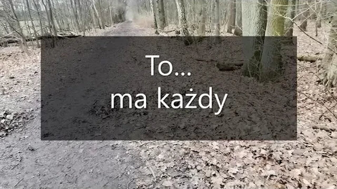 To ... ma każdy