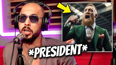 Tate Brothers REACT to Conor McGregor running for president