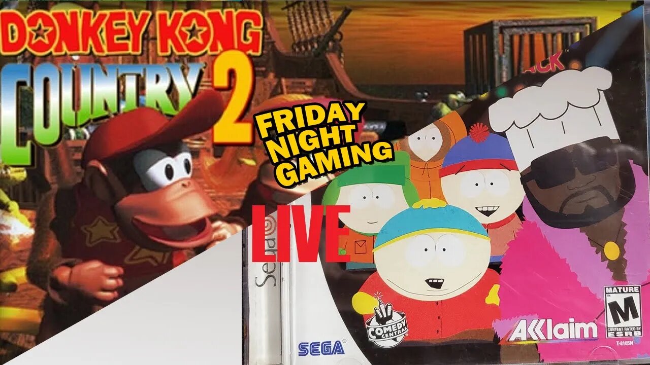 DOUBLE FEATURE Chefs Luv Shack/Diddy Kongs Quest | The Dreamcast Broke - LIVE