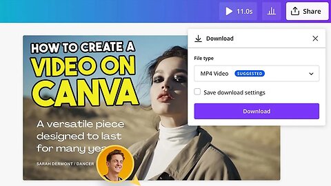 How To Create A Video On Canva