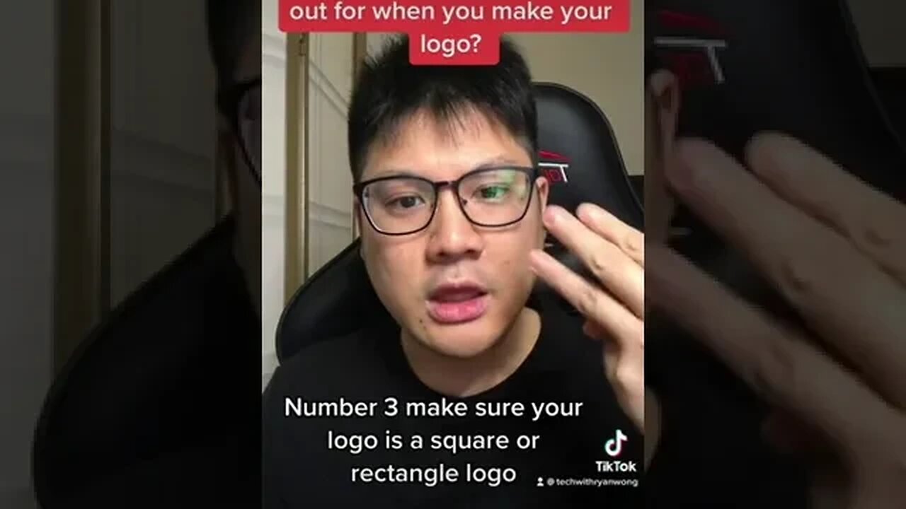 What are 4 things you should look out for when making your logo?