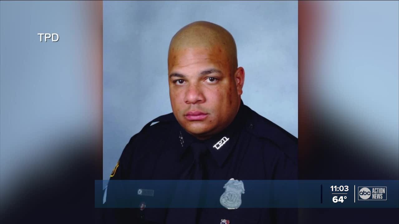 Tampa community mourns officer killed in wrong-way crash