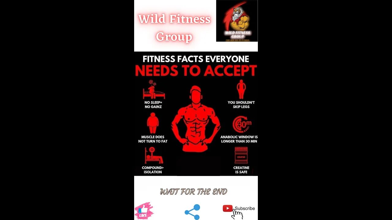 🔥Fitness facts everyone needs to accept🔥#shorts🔥#viralshorts🔥#fitnessshorts🔥#wildfitnessgroup🔥