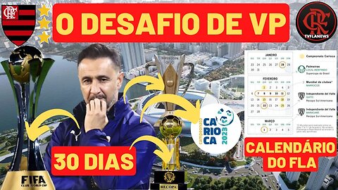 CALENDÁRIO DO FLA👀 DESAFIO DE VP💪🏻❤🖤🏆