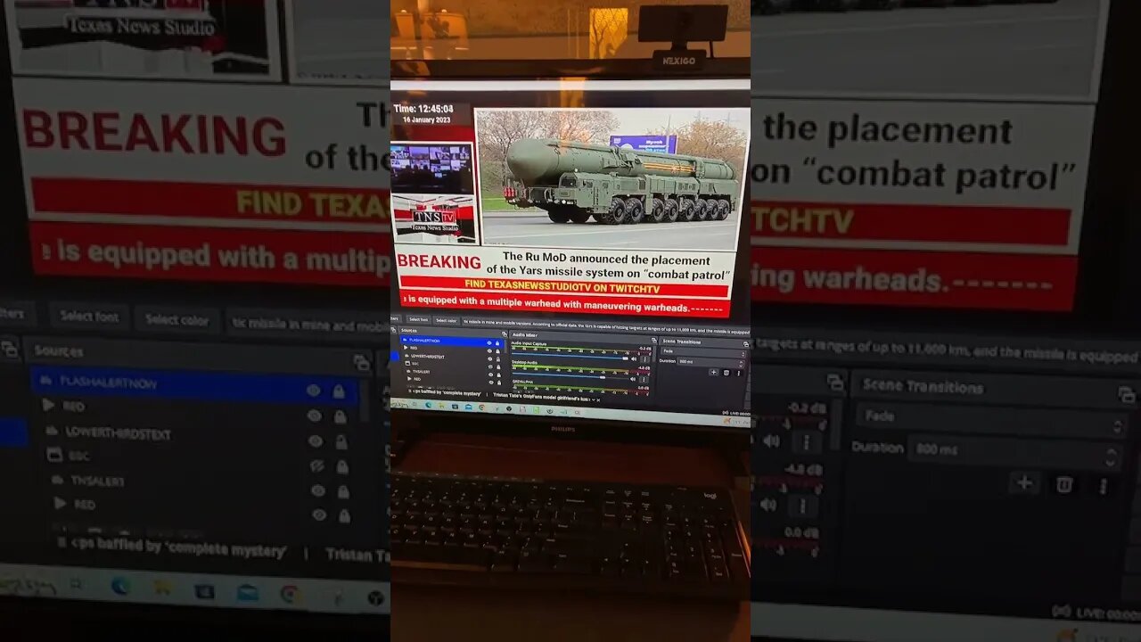 Breaking: Russia’s Yars missile system on combat patrol