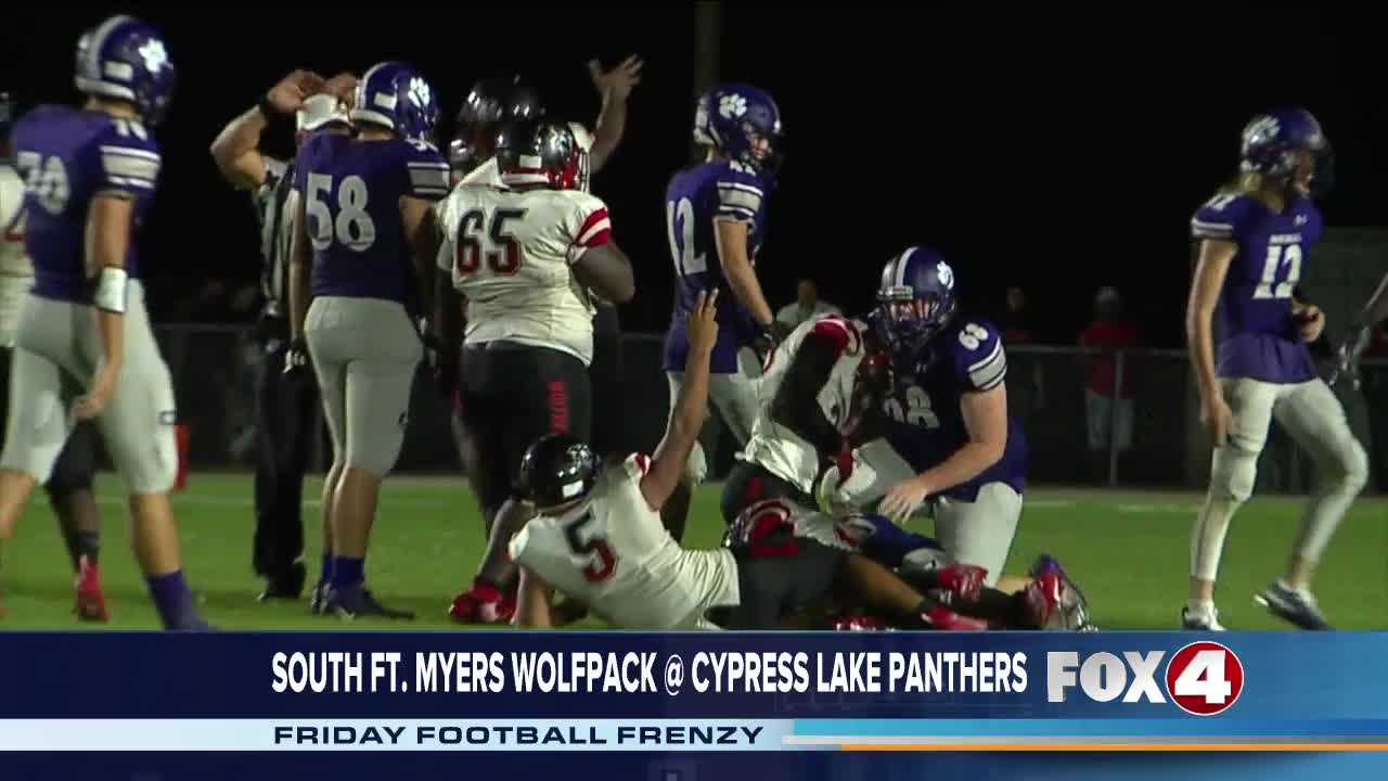 South Fort Myers High School Wolfpack at Cypress Lake Panthers