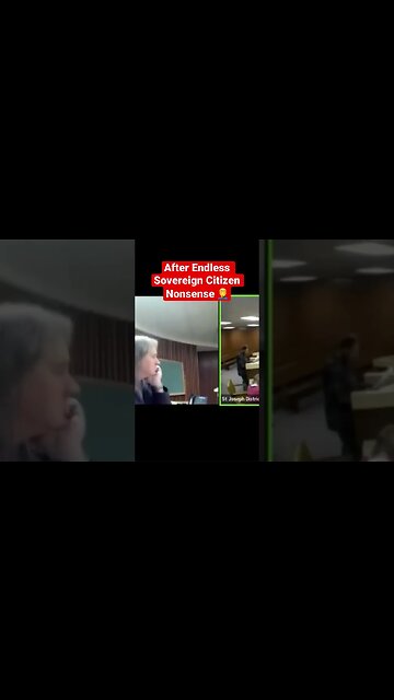 The Gripping Conclusion To A Sovereign Citizen Rant😂 #court #peoplescourt #funny #judge #shorts