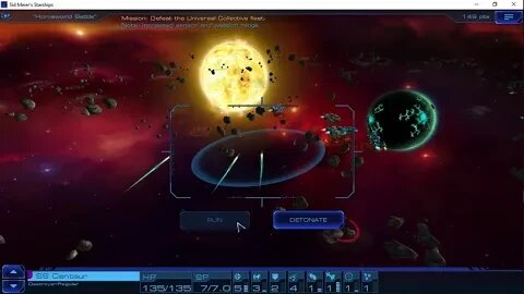 Sid Meier's Starships; easy POTATO gameplay, part 6; epic scale map, ship repair faction, econ lead.