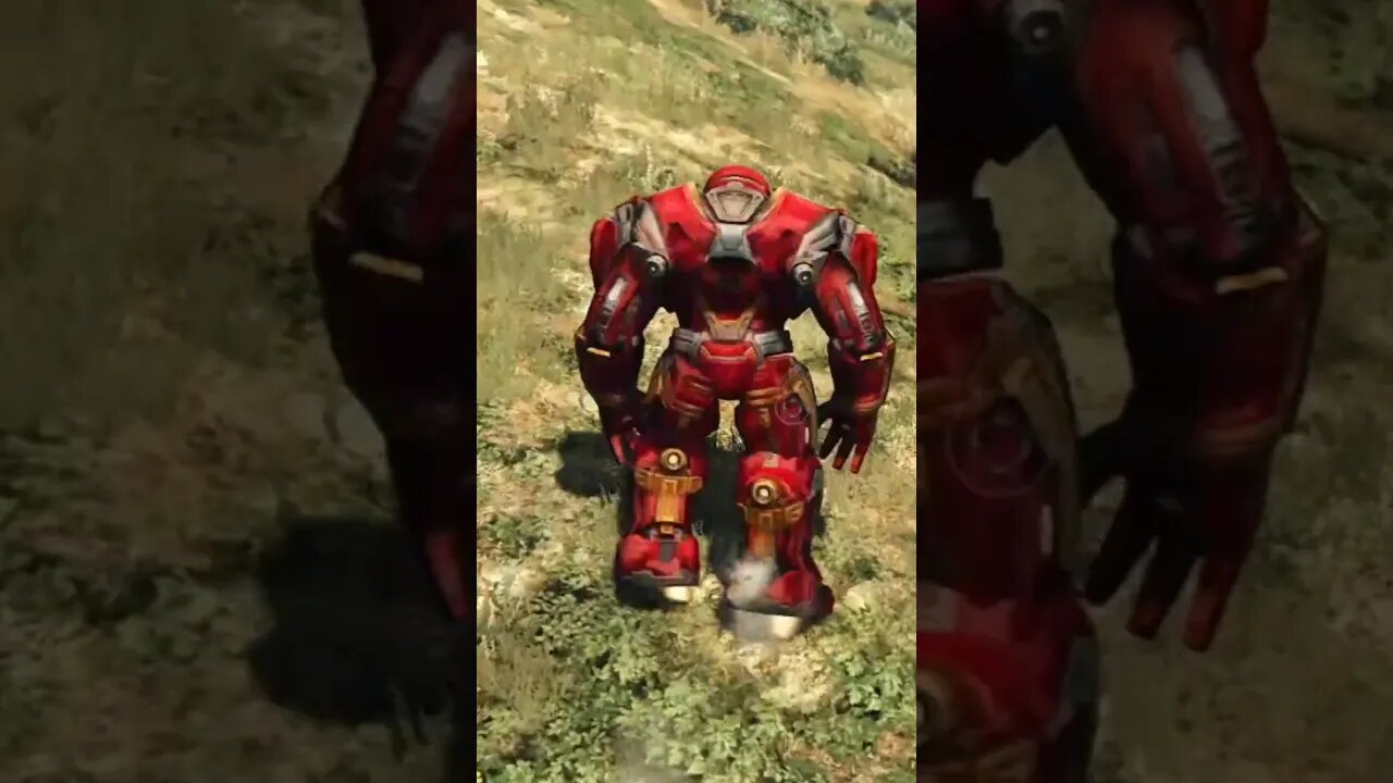 GTA 5 Hulk buster mod | Hulk buster In GTA 5 | GTA 5 MOD | manyoo trainer #shortvideo #shorts #gtav