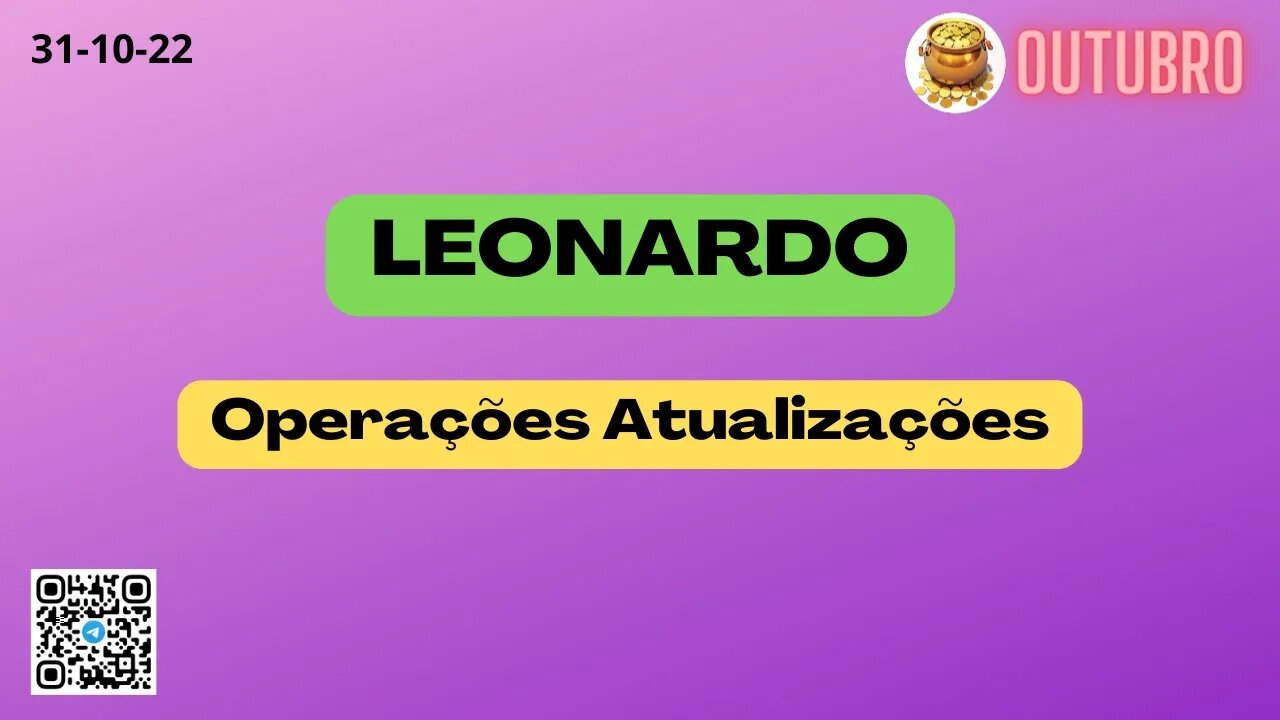 LEONARDO Operações Atualizações