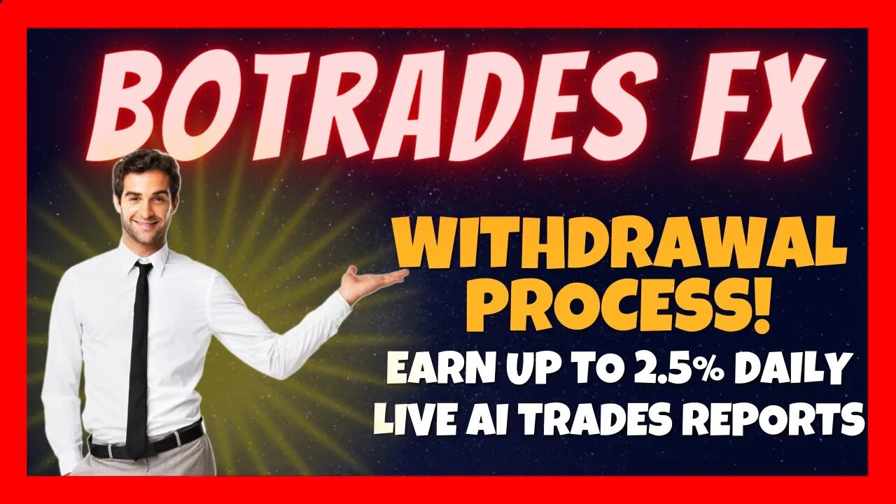 Testing Out My First Withdrawal 💰 Botrades FX Update 🤖 Earn Up To 2.5% Daily With This AI Bot 🚀