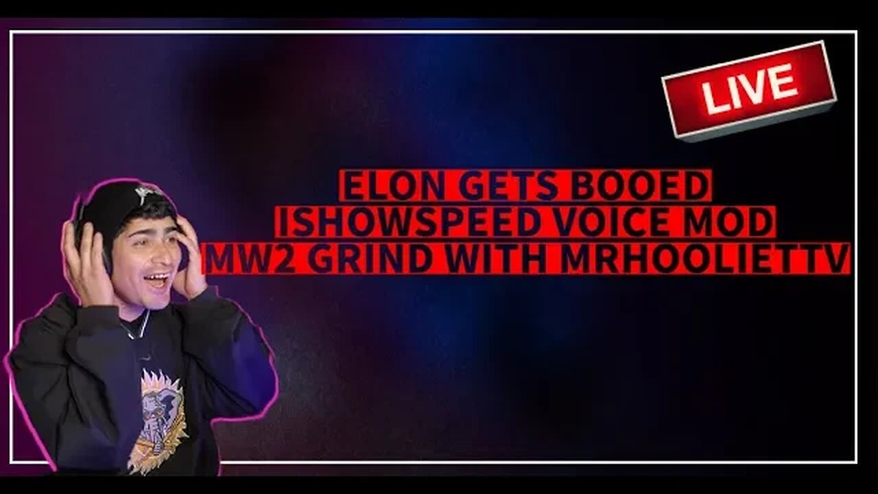 Elon booed, ishowspeed funny as hell, MW2 with MRHOOLIETTV