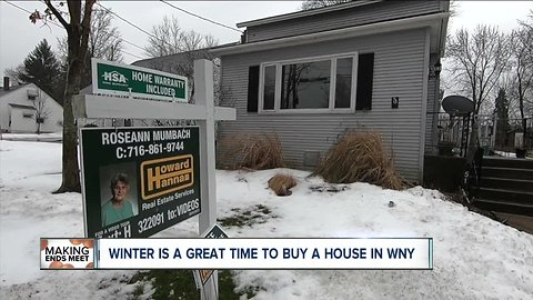 Here is a surprise, real estate experts say winter is a great time to buy a home in WNY