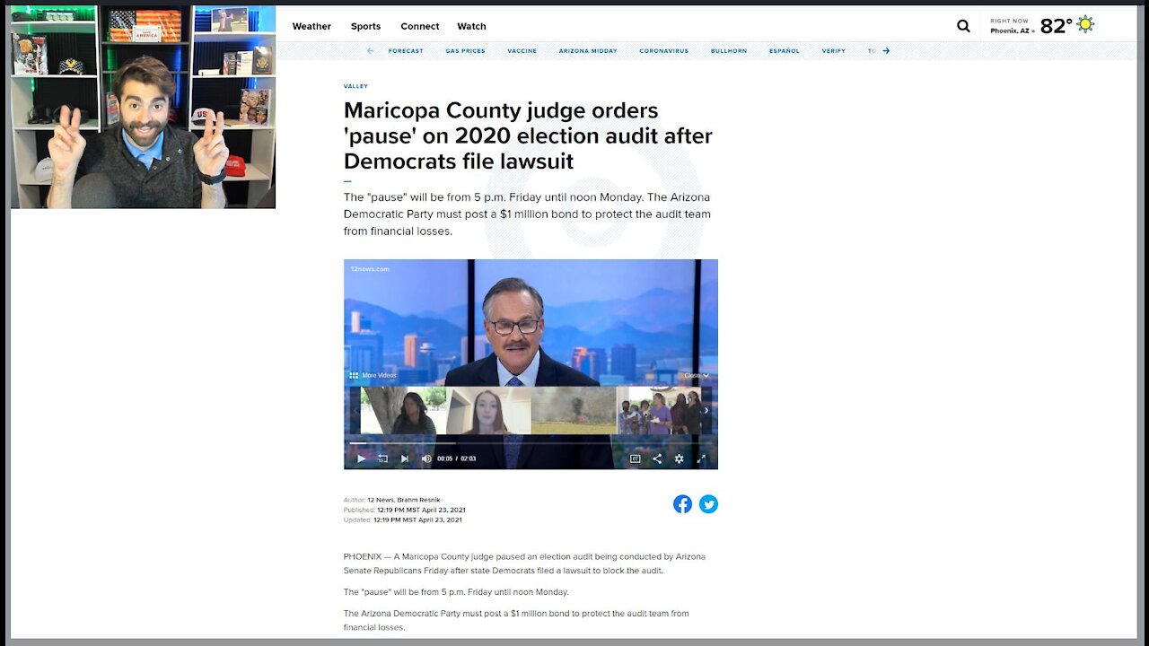 Judge Orders Halt Of Maricopa Election Audit | Democrats Fear Voter Fraud Exposed!