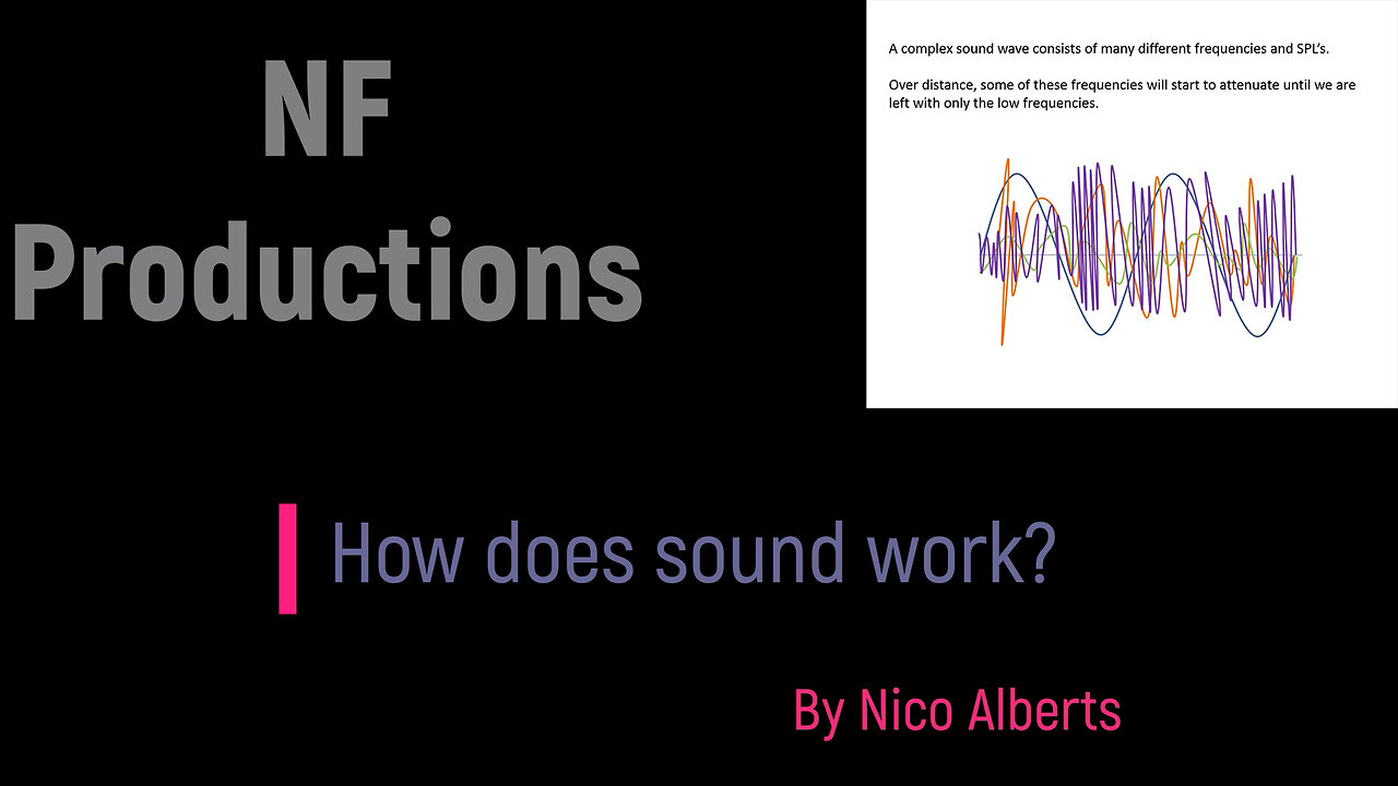 How does sound work? - Part 1