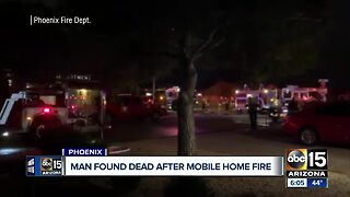 FD: Man dies in mobile home fire near 35th Avenue/Bell Road