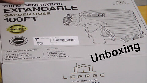 LeFree Expandable Hose Unboxing