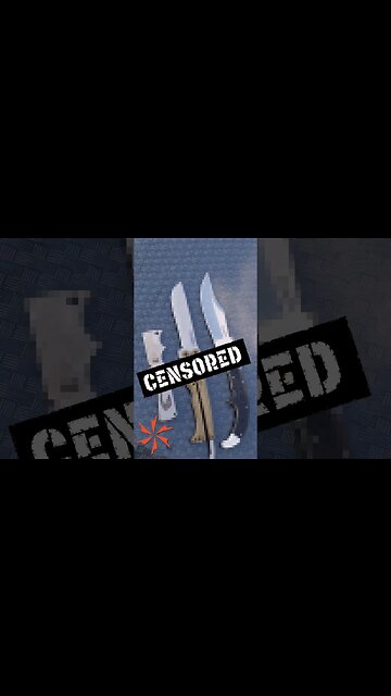 3 Knives BANNED by the Algorithm #KnifeCenter #shorts