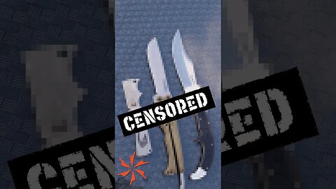 3 Knives BANNED by the Algorithm #KnifeCenter #shorts