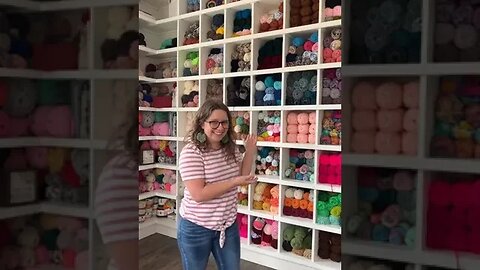 I can’t believe what a difference this made! #shorts #craftroomideas #crochet