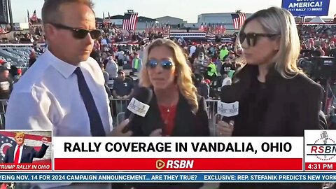 Marjorie Taylor Greene Starts Campaign to Be Trump's VP