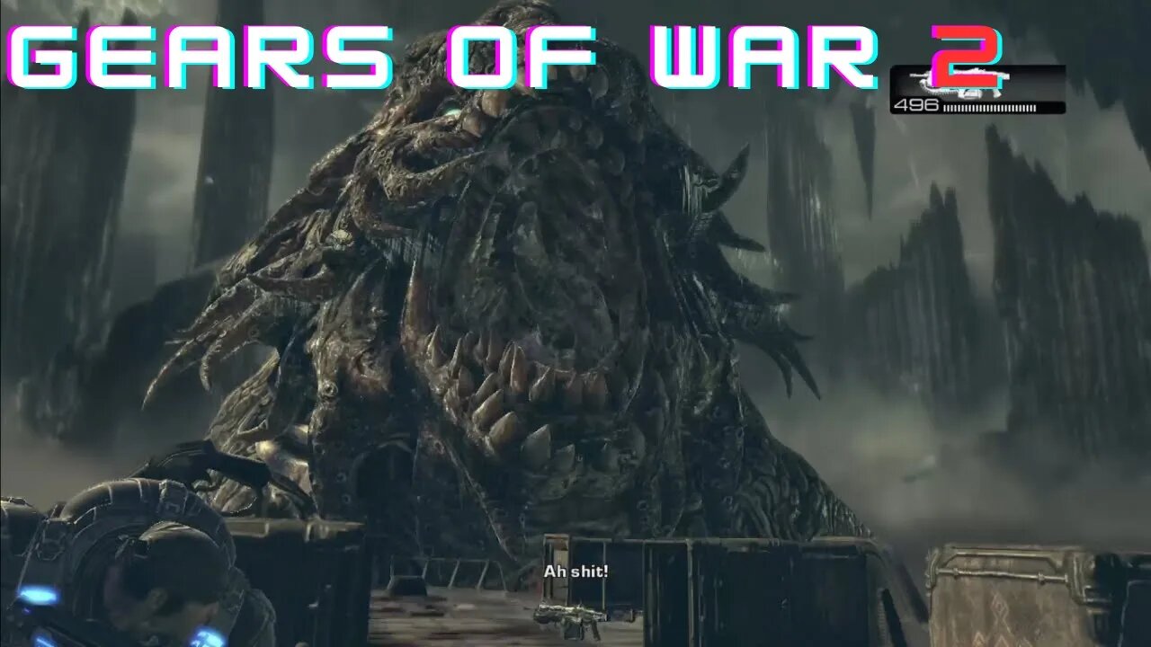 "Biggest fish I've ever caught" Gears of War 2:ACT 3 PT2 - Gameplay Walkthrough (No commentary)