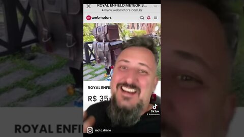Royal Enfield Meteor 350, frouxinha, bonitinha e a mais cara do Brasil papai