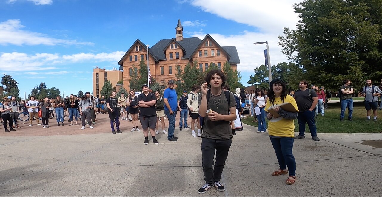 Montana State University: Very Large But Civil Crowd, Lots of Great Questions, Jesus Is Exalted