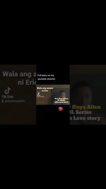 pinoy bl stories. dear Kuya allen