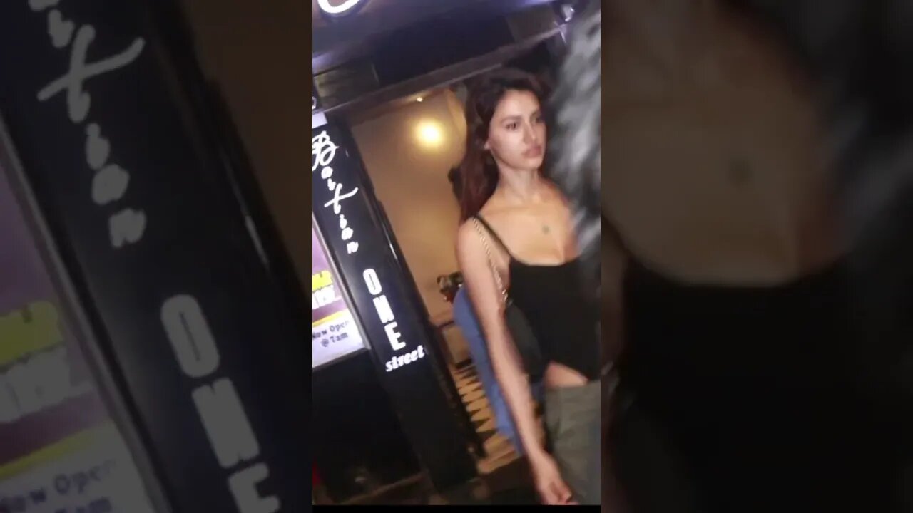 Disha Patani Spotted At Bastian Bandra