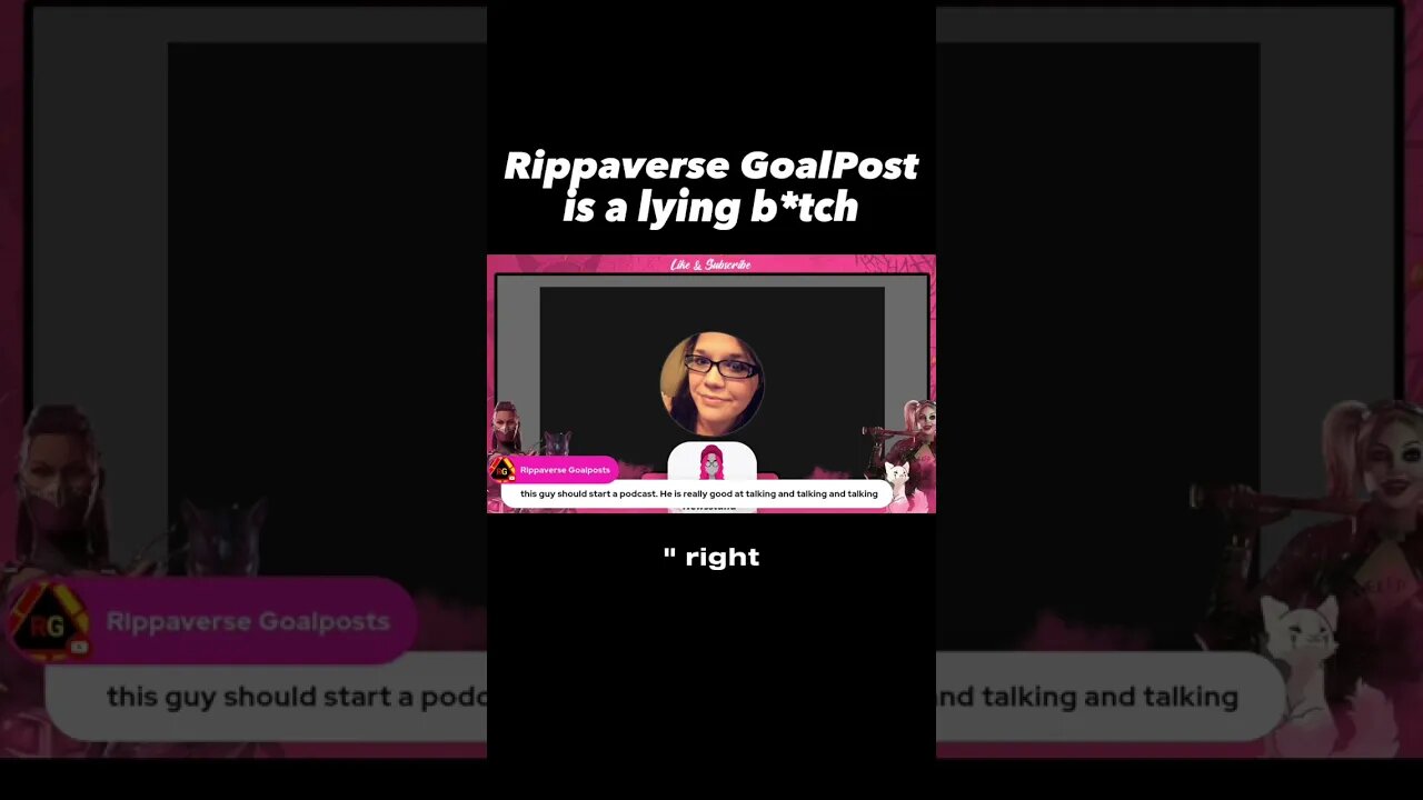 Rippaverse Goalpost is a BIATCH